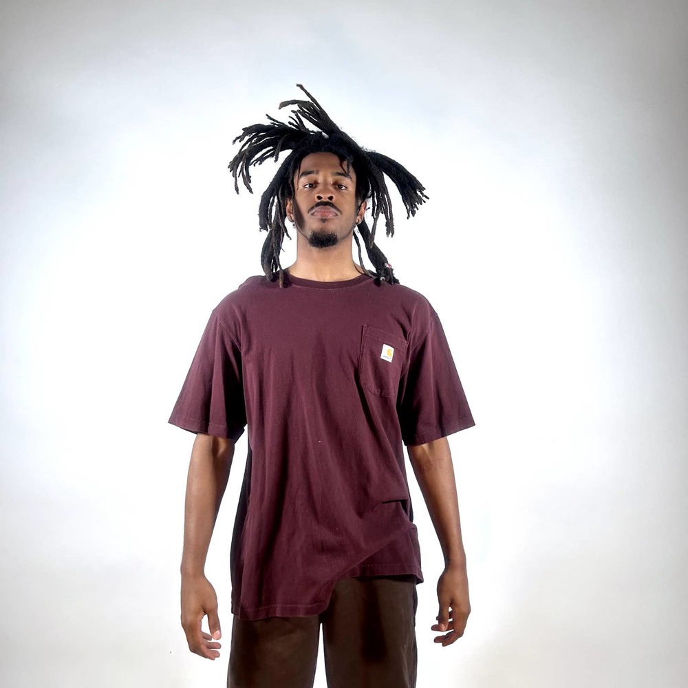 Carharrt tee Burgundy